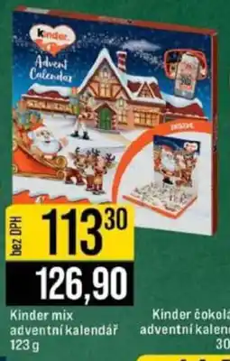 Jip Kinder mix adventní kalendář nabídka