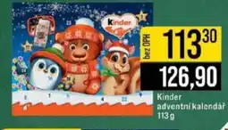 Jip Kinder mix adventní kalendář nabídka