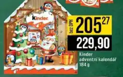Jip Kinder adventní kalendář nabídka