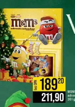 Jip M&M's adventní kalendář nabídka