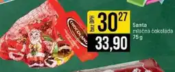 Jip Santa mléčná čokoláda nabídka