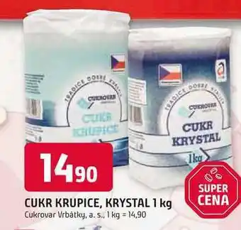 CUKR KRUPICE, KRYSTAL 1 kg