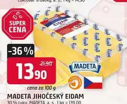 Trefa MADETA JIHOČESKÝ EIDAM 30% tuku 100g nabídka