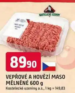 Trefa VEPŘOVÉ A HOVĚZÍ MASO MĚLNĚNÉ 600 g nabídka