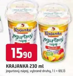 Trefa KRAJANKA 230 ml jogurtový nápoj nabídka