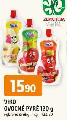 Trefa VIKO OVOCNÉ PYRÉ 120 g nabídka