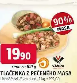 Trefa TLAČENKA Z PEČENÉHO MASA 100g nabídka