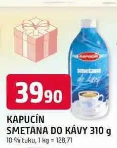 Trefa KAPUCÍN SMETANA DO KÁVY 310 g 10% tuku nabídka