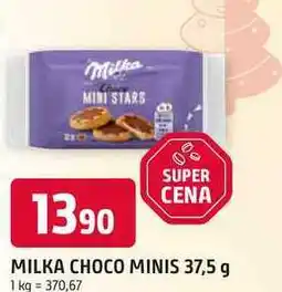 Trefa Milka Choco Minis 37,5g, vybrané druhy nabídka