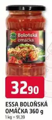 Trefa ESSA BOLOŇSKÁ OMÁČKA 360 g nabídka