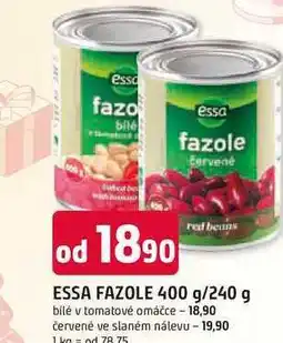 Trefa ESSA FAZOLE 400 g/240 g bílé v tomatové omáčce nabídka
