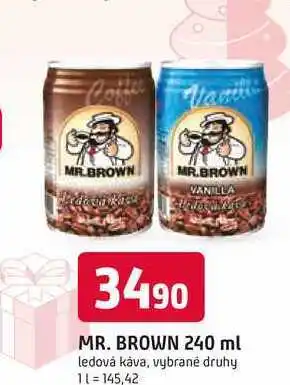 Trefa MR. BROWN 240 ml ledová káva nabídka
