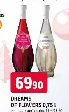 Trefa DREAMS OF FLOWERS 0,75l nabídka