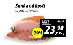 ZEMAN Šunka od kosti tř. jakosti: standard, 100 g nabídka