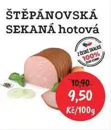 RABBIT řeznictví ŠTĚPÁNOVSKÁ SEKANÁ hotová 100g nabídka