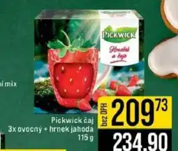 Jip Pickwick čaj 3x ovocný + hrnek jahoda nabídka