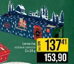 Jip Leros čaj nabídka