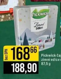 Jip Pickwick čaj zimní edice mix nabídka