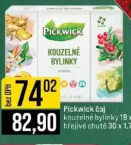 Jip Pickwick čaj nabídka