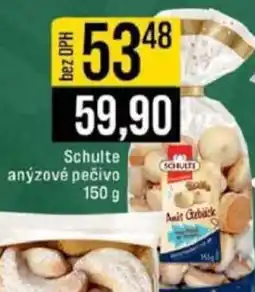 Jip Schulte anýzové pečivo nabídka
