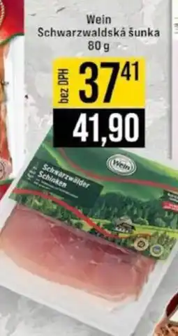 Jip Wein Schwarzwaldská šunka nabídka