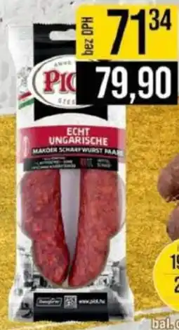 Jip Pick Makoi klobása nabídka