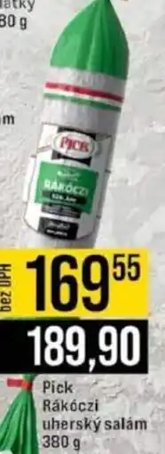 Jip Pick Rákóczi uherský salám nabídka