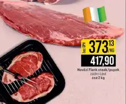 Jip Hovězí Flank steak/pupek nabídka