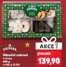 Kaufland Vánoční cukrovi 4 druhy nabídka