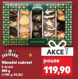 Kaufland Vánoční cukroví 5 druhů nabídka
