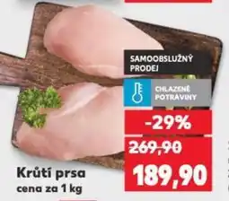 Kaufland Krůtí prsa nabídka