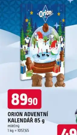 Trefa Orion adventní kalendář mléčný nabídka