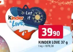 Trefa Kinder love nabídka