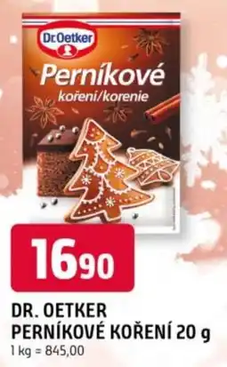 Trefa DR. OETKER Perníkové koření nabídka