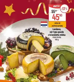 Globus Landana, sýr typu gouda z kravského mléka nabídka