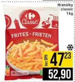 Jip Hranolky classic nabídka