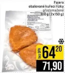 Jip Pajero obalované kuřecí řízky nabídka