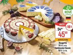 Globus Rougette 70%t.vs. Cambozola Classic 70% t.vs. nabídka