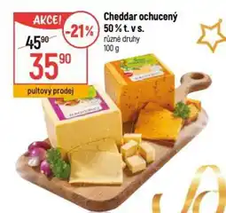 Globus Cheddar ochucený 50% t. v s. nabídka