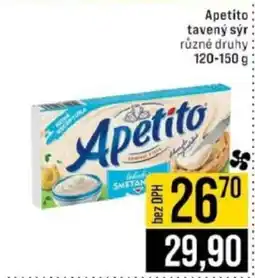 Jip Apetito tavený sýr nabídka