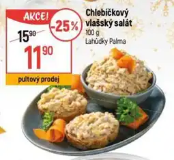 Globus Chlebíčkový vlašský salát nabídka