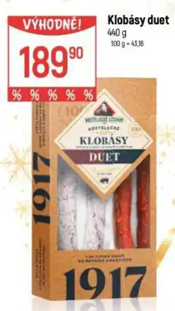 Globus Klobásy duet nabídka