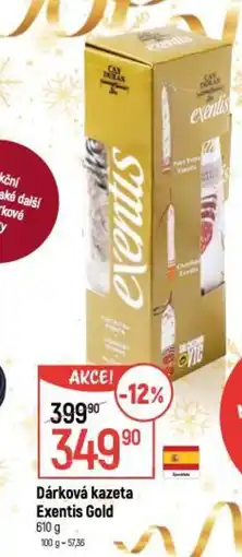 Globus Dárková kazeta Exentis Gold nabídka