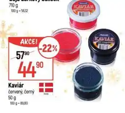 Globus Kaviár červený, černý nabídka