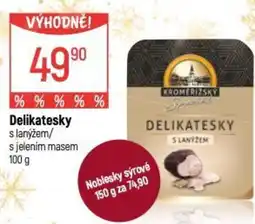 Globus Delikatesky s lanýžem/ s jelením masem nabídka