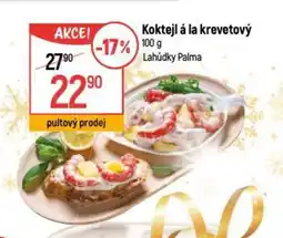 Globus Koktejl á la krevetový nabídka