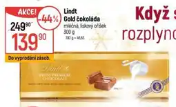 Globus Lindt Gold čokoláda nabídka