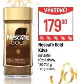 Globus Nescafé Gold Káva instantní nabídka