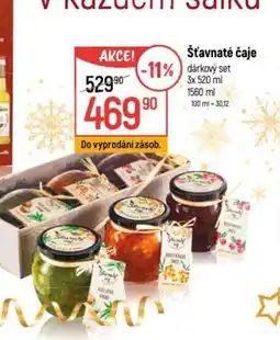 Globus Šťavnaté čaje nabídka