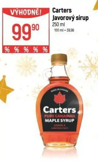 Carters Javorový sirup